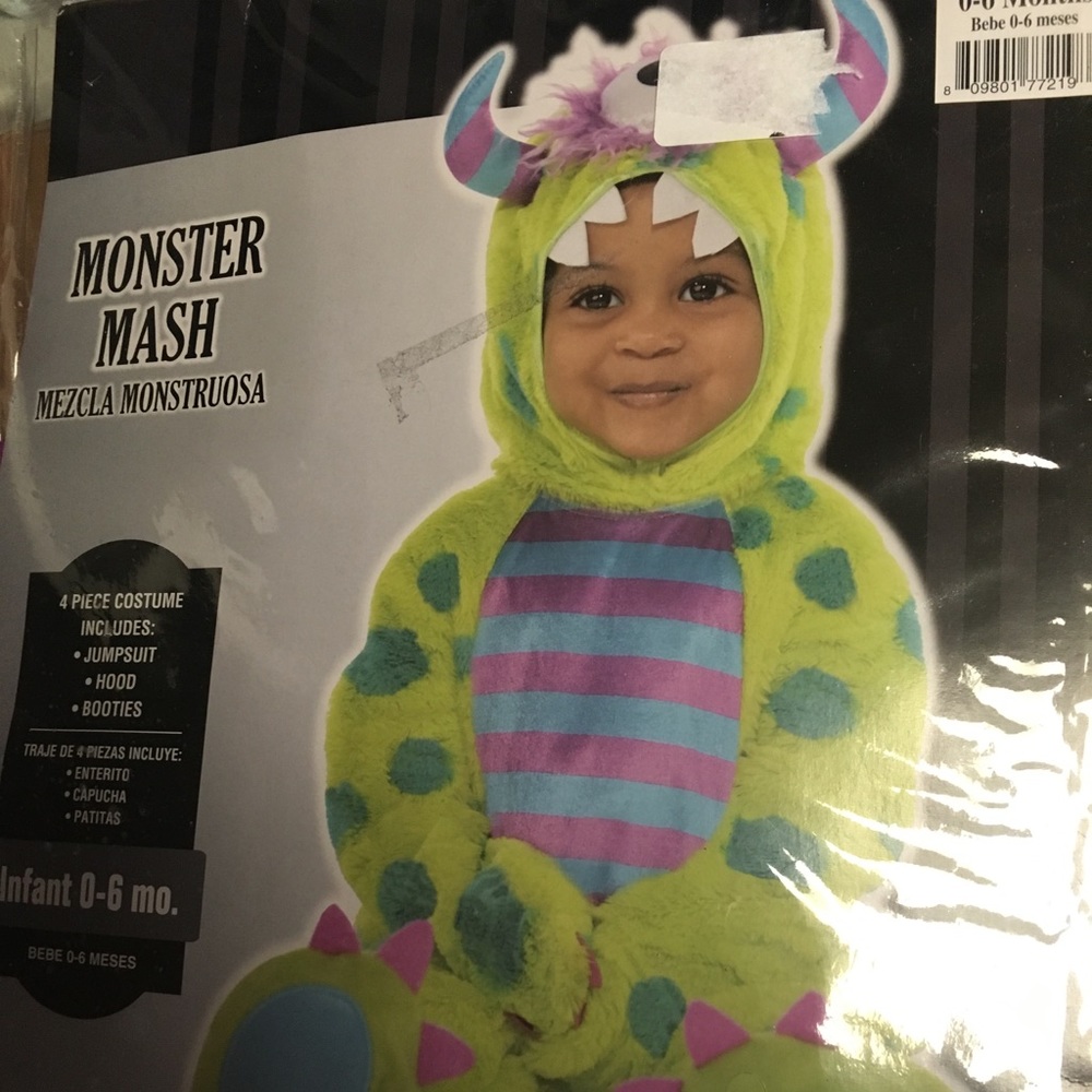 Monster Mash Infant Costume Brand New